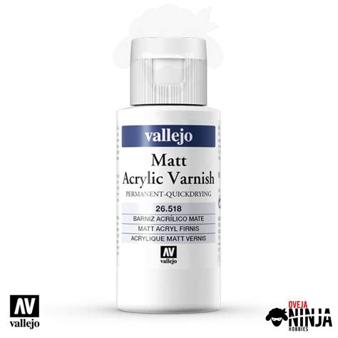 Barniz Acrílico Mate 60 ml Vallejo Oveja Ninja Hobbies