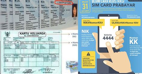 Nomor Kk Dan Nik Cara Daftar Kartu Prabayar
