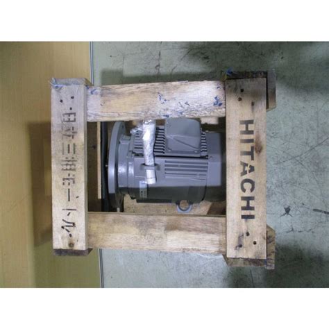 中古 HITACHI THREE PHASE INDUCTION MOTOR VTFO FK 4P 2 2KW 送料別