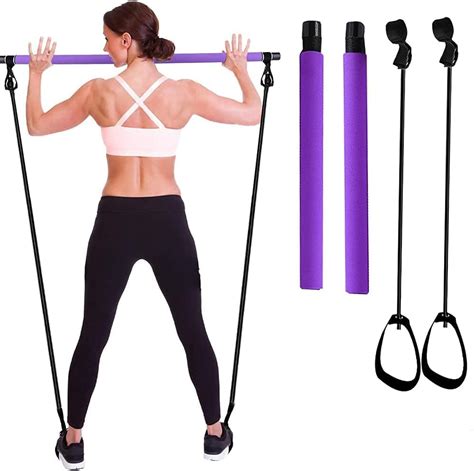 Varilla elástica Body Bars Kit de barra de Pilates Barra de ejercicios