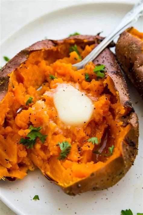 Air Fryer Baked Sweet Potato So Easy Pure And Simple Nourishment