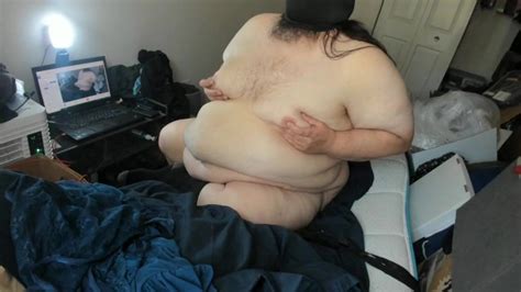 Massive Sissy Chub In Lingerie Nipple Toys