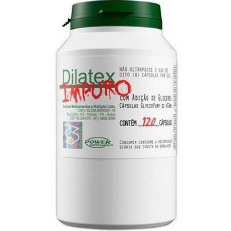 Dilatex Impuro Caps Power Supplements Amino Cidos Magazine Luiza