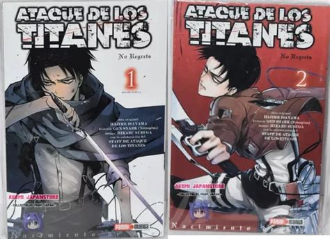 Ataque De Los Titanes No Regrets Pack Panini Manga Mercadolibre