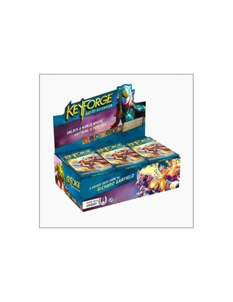 Keyforge La Edad De La Ascensi N Display De Mazos Castellano