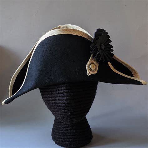 Royal Navy Bicorne With Gold Trim British Cocked Hat - Etsy | Royal