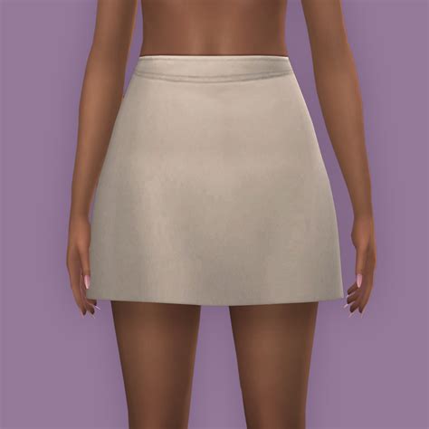 QICC Neva Skirt The Sims 4 Create A Sim CurseForge