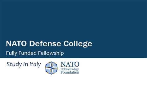 NATO Defense College Fellowships 2024 (Fully Funded)