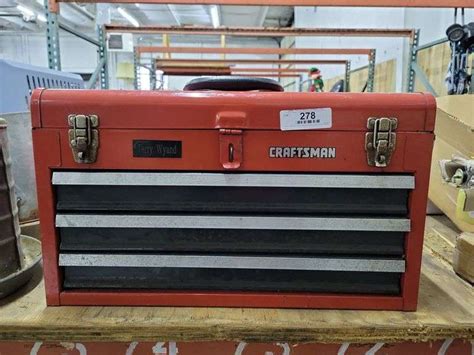 Craftsman 3 Drawer Tool Box - Baer Auctioneers - Realty, LLC