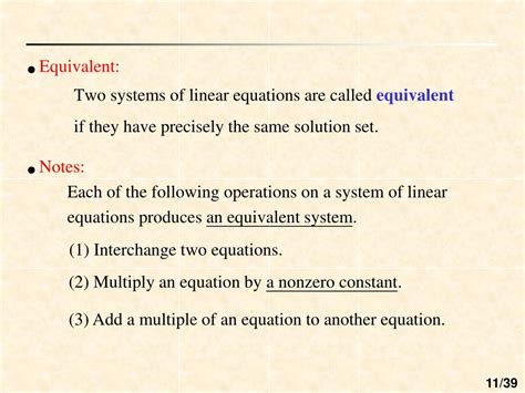 Ppt Understanding Linear Systems Gaussian Gauss Jordan Elimination