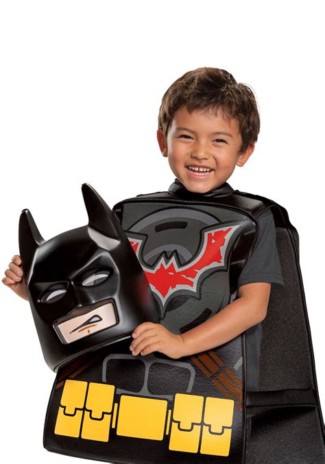 Lego Movie 2 Boy's Toddler Batman Basic Costume | Kid's Batman Costumes