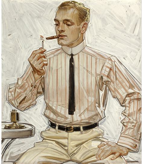 Man With Narrow Tie J C Leyendecker 1910 2552 X 2937 R ArtPorn