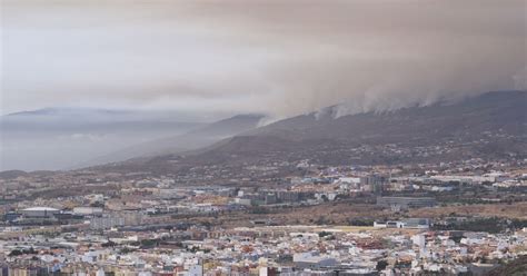 El Fuego De Tenerife Afecta A M S De Hect Reas Y Ya Son M S De