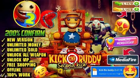 Kick The Buddy Mod Apk Terbaru Vip Unlocked Kick The Buddy