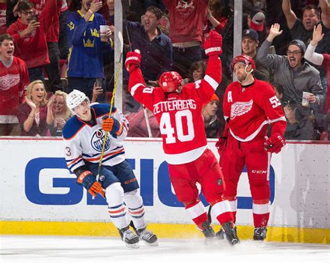 Red Wings Grinder Game 23 Red Wings Vs Oilers 4 3 OT Late