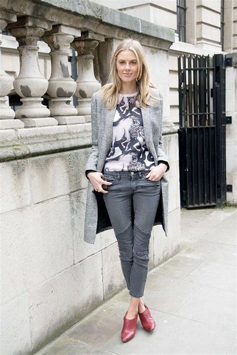 34 Outstanding Grey Jeans Outfit Ideas For Women Grey Jeans Outfit