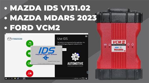 UPDATE MAZDA IDS V131 02 MDARS 2023 FORD VCM2 YouTube