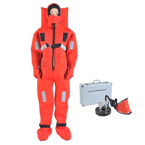 Med Approved Thermal Insulation Immersion Suit With Solas Certification