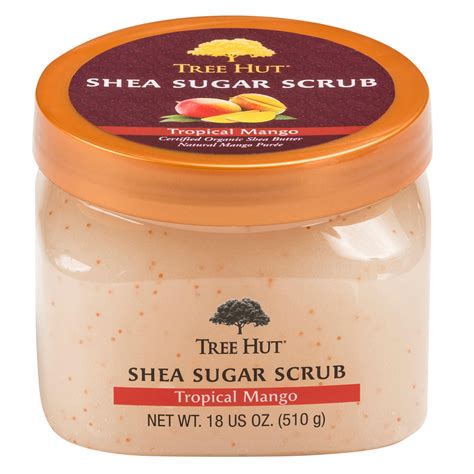 Tree Hut Shea Sugar Scrub Tropical Mango 18 Ounce Beauty