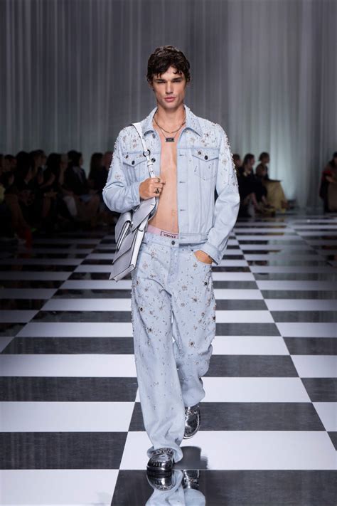 Versace Versace Presents Its New Spring Summer 2024 Collection Luxferity