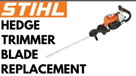 How To Replace The Blades On A Hedge Trimmer Youtube