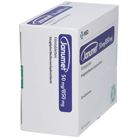 Janumet Mg Mg Filmtabletten St Mit Dem E Rezept Kaufen