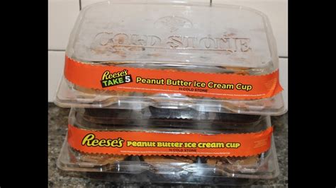 Reeses Take 5 And Reeses Peanut Butter Ice Cream Cup By Cold Stone