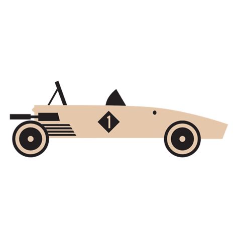 Diseño Png Y Svg De Carreras De Coches De Carrera Plana Para Camisetas