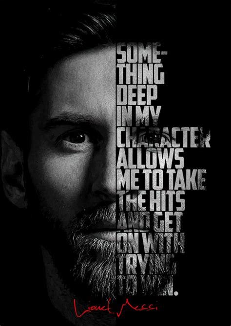 Lionel Messi Quote Poster Enea Kelo Paintings Prints Sports