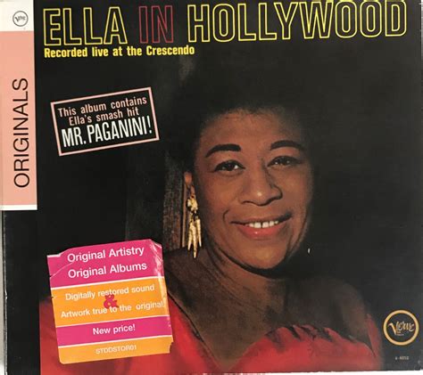 Ella Fitzgerald Ella In Hollywood Colecionadores Discos Vários