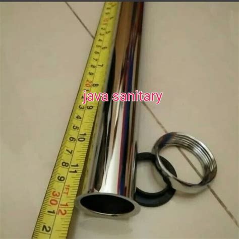 Jual Pipa Pemanjang Sifon Wastafel Stainless Steel Panjang Cm