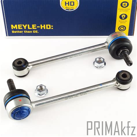 2x MEYLE HD Coupling Rod Stabilizer Reinforced Rear BMW 1er E81 E87 3er