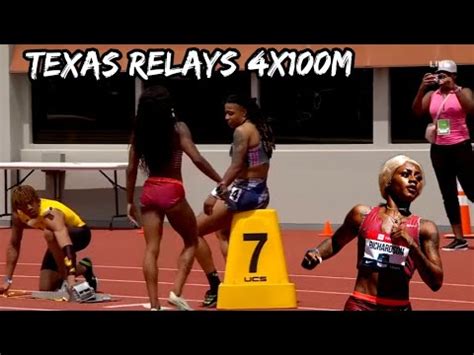 Sha Carri Richardson Pumped After Storming Run Aleia Hobbs Gabby