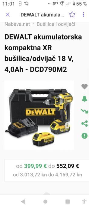 Dewalt Akomulatorska Busilica Odvijac Dcd M V Lithium Ion X Ah