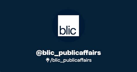 Blic Publicaffairs Instagram Facebook Linktree