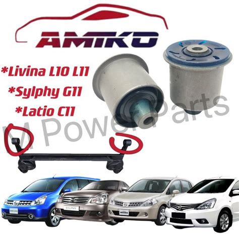 Heavy Duty Silicone Nissan Grand Livina Latio Sylphy Silicone Rear Axle