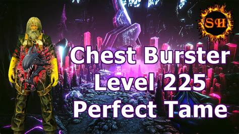 Chest Burster Level 225 Perfect Tame ARK Aberration YouTube