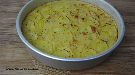 Schiacciata Di Patate Ricetta Semplice E Veloce La Schiacciata Di