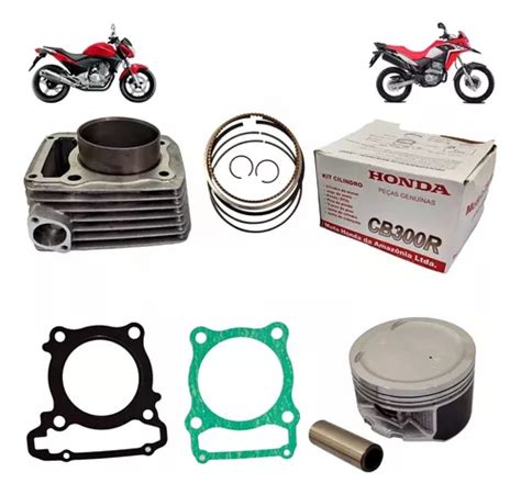 Kit Cilindro Cb 300 Xre 300 2010 A 2015 Original Honda Parcelamento