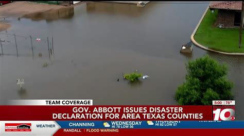 Video Gov Abbott Issues Disaster Declaration For Multiple Texas