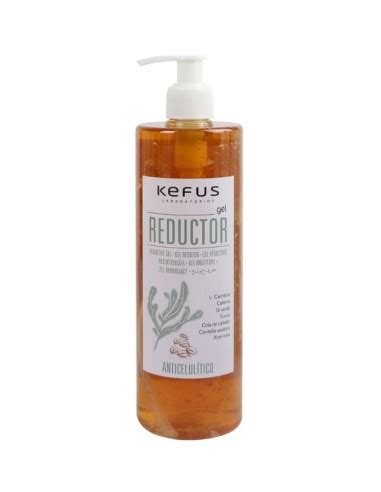 GEL REDUCTOR ANTICELULITICO KEFUS 500 ML