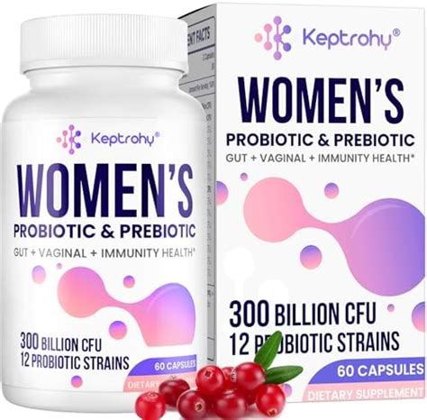 Probiotics For Women Easy To Swallow Tiny Capsule With