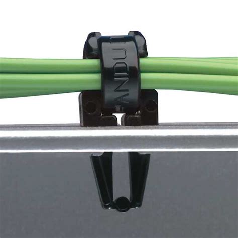 Hardware Specialty Panduit Cable Tie Mount Heavy Winged Push Mount