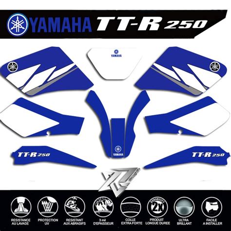 Decografix Vous Propose Un KIT DECO Moto YAMAHA TTR 250 OEM