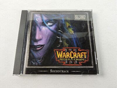 Warcraft III Reign Of Chaos Soundtrack CD 2002 Blizzard EBay