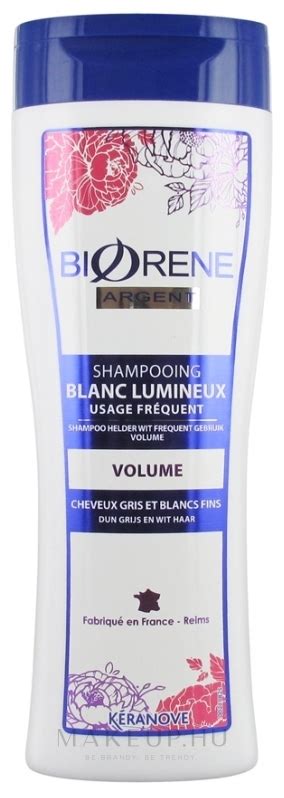 Eugene Perma Biorene Argent Shampoo Sampon ősz hajra Makeup hu