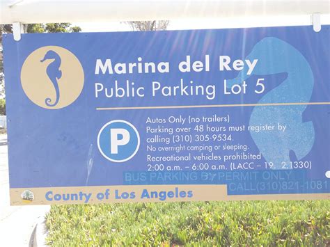 Marina del Rey - Public Parking Lot 5 - Parking in Marina del Rey | ParkMe