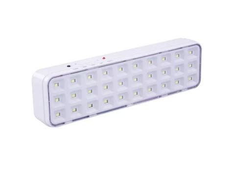 Lumin Ria De Emerg Ncia Leds Slim Bivolt Segurimax Zero Led