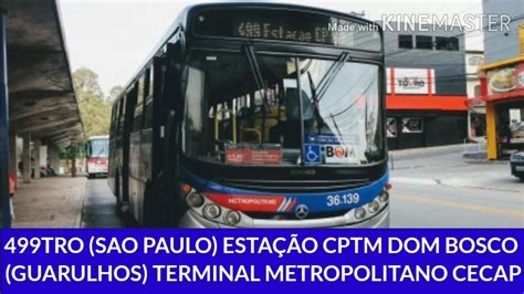 Tro Sao Paulo Esta O Cptm Dom Bosco Guarulhos Terminal