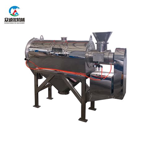 Centrifugal Sieve Horizontal Airflow Screen Separator For Flour Baobab